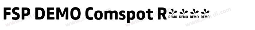 FSP DEMO Comspot R字体转换 FSP DEMO Comspot R字体转换